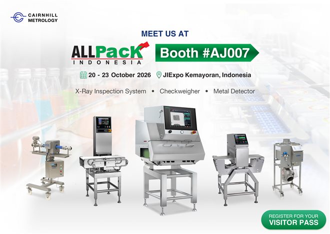 PT Cairnhill Serviech Inti Booth #AJ007 @ ALLPacK Indonesia 2026. Register now for your visitor pass!